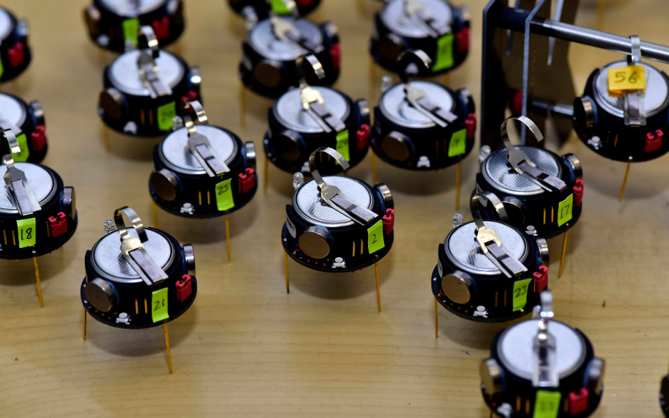 kilobot Testbed with 200 robots